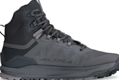Altra Mens Lone Peak 9 Waterproof Mid Boots - Black-Gray