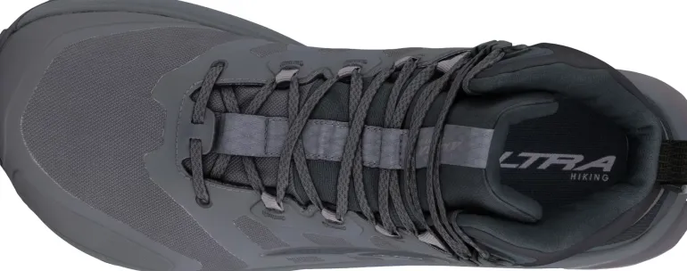Altra Mens Lone Peak 9 Waterproof Mid Boots - Black-Gray