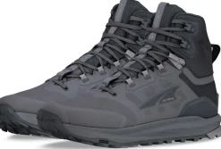 Altra Mens Lone Peak 9 Waterproof Mid Boots - Black-Gray