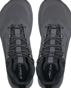 Altra Mens Lone Peak 9 Waterproof Mid Boots - Black-Gray