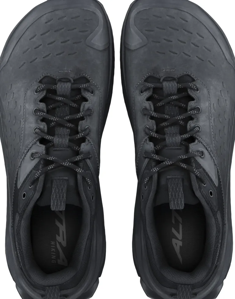 Altra Mens Olympus 6 Hike Low GTX Shoes - Black
