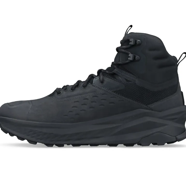 Altra Mens Olympus 6 Hike Mid GTX Boots - Black