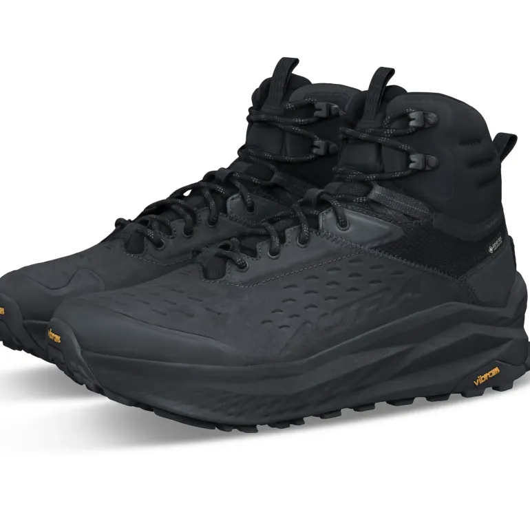 Altra Mens Olympus 6 Hike Mid GTX Boots - Black