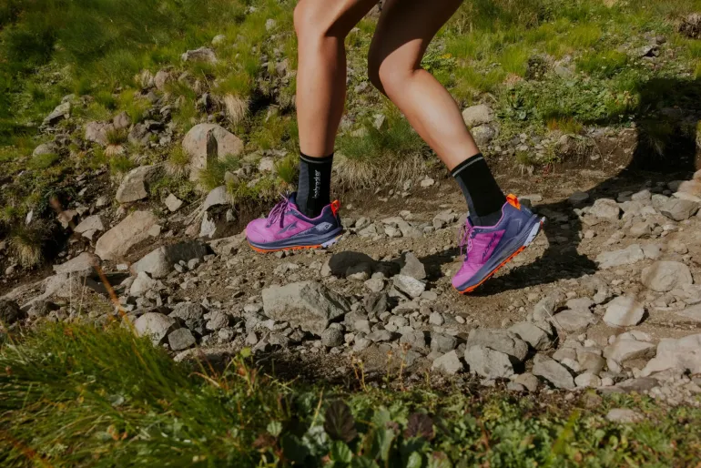 Altra Womens Lone Peak 9+ Trail Shoes - Black