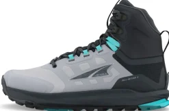 Altra Womens Lone Peak 9 Waterproof Mid Boots - Black-Gray