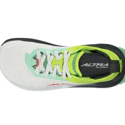 Altra Womens Olympus 6 Trail Shoes - Gray-Lime