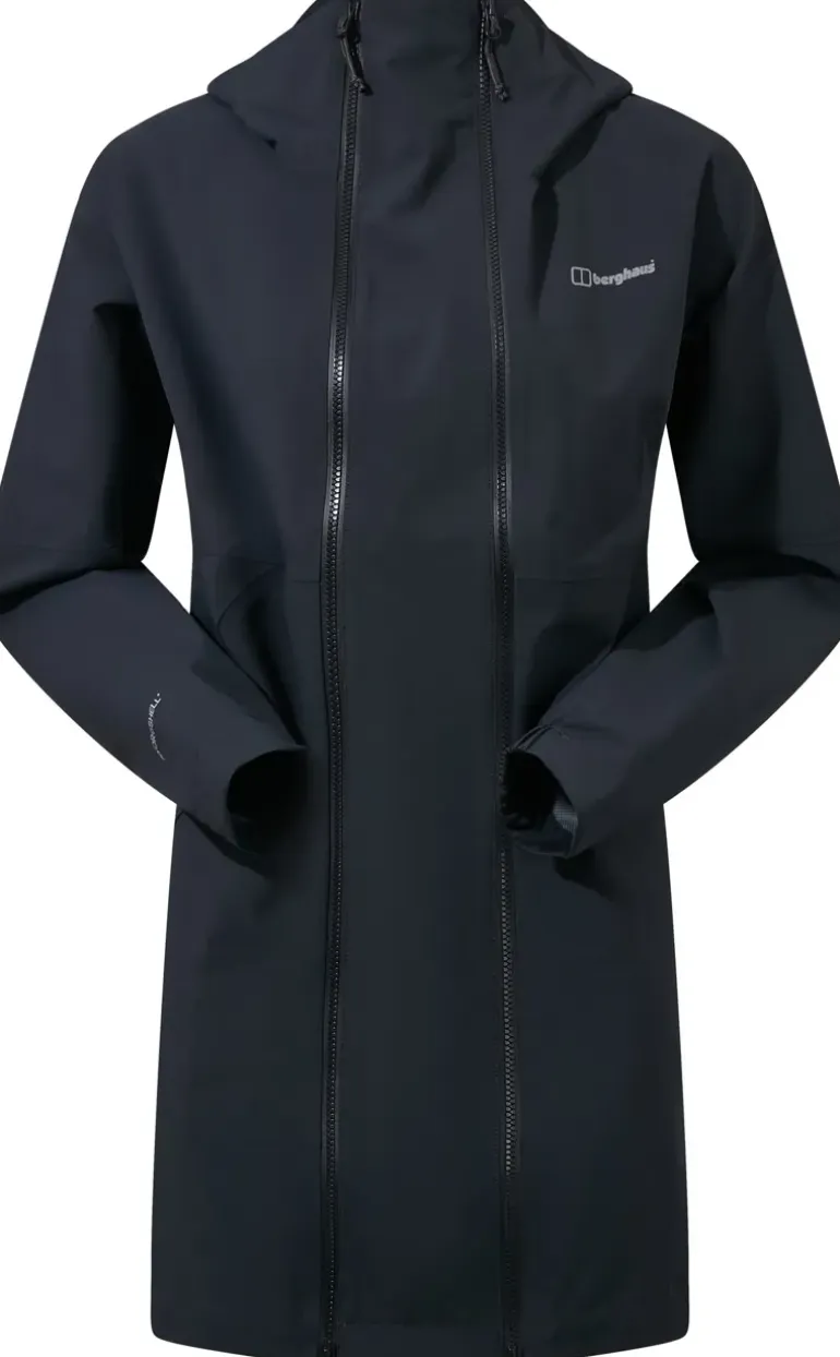 Berghaus Womens Annaside Maternity 2in1 Jacket - Black-Black