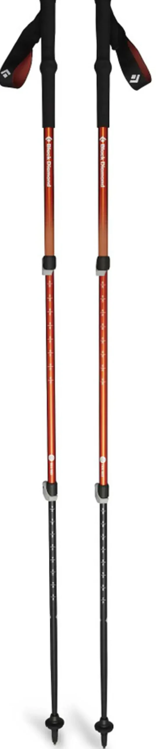 Black Diamond Trail Back Trekking Poles - Burnt Sienna