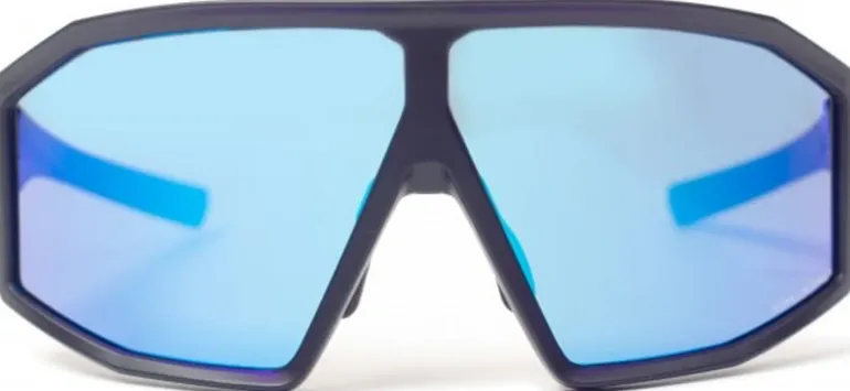 BLOC Blade 2 Sunglasses - Matt Black-Blue Mirror