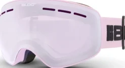 BLOC Small Fit Moon Goggle - Matt Powder-Light Purple Mirror Silver