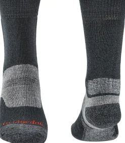 Bridgedale Mens Hike Midweight Merino Socks - Gunmetal