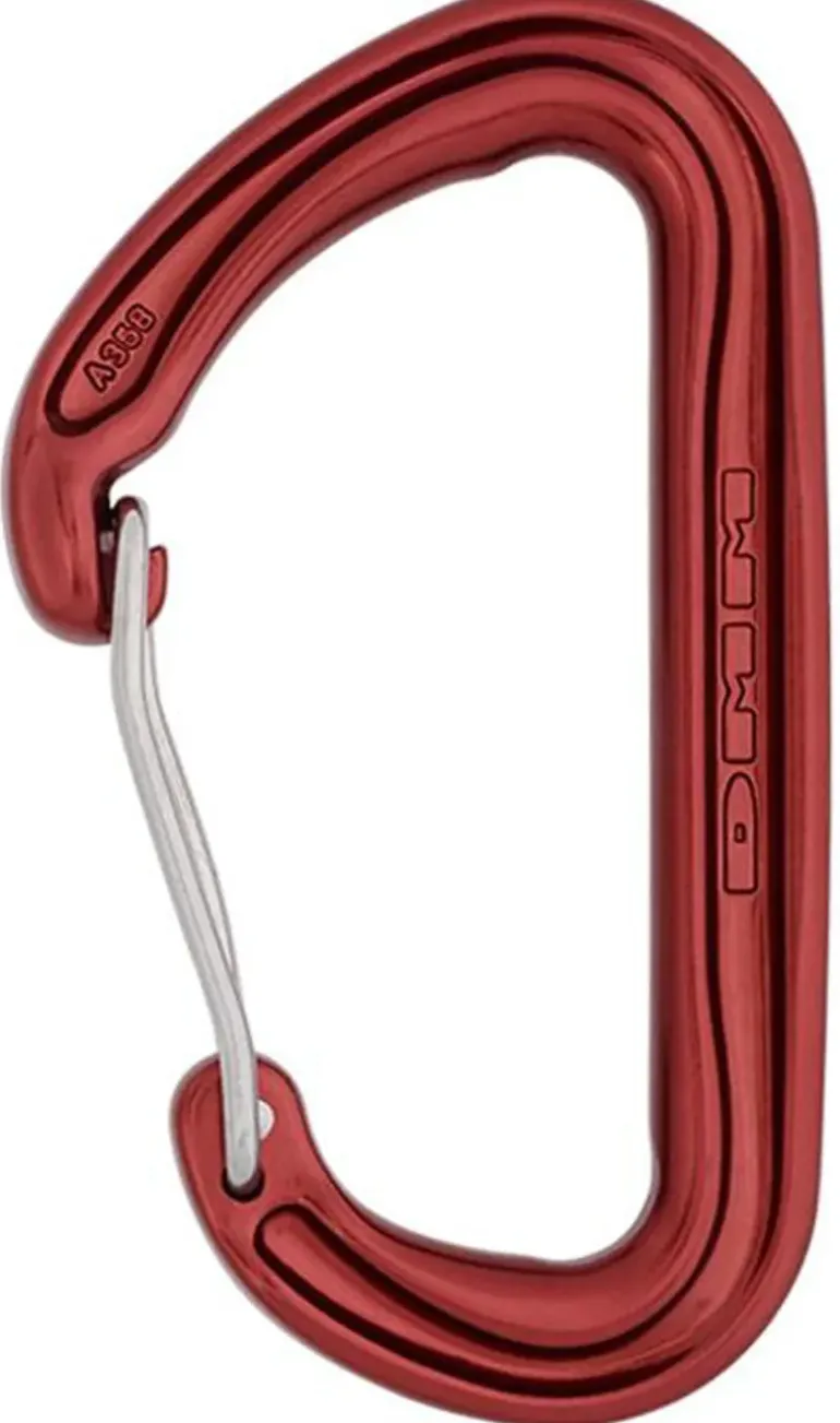 DMM Spectre 2 Wire Gate Carabiner - Red