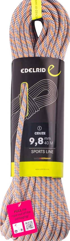 Edelrid Ceuze 9.8mm x 70m Climbing Rope - Icemint-Sahara