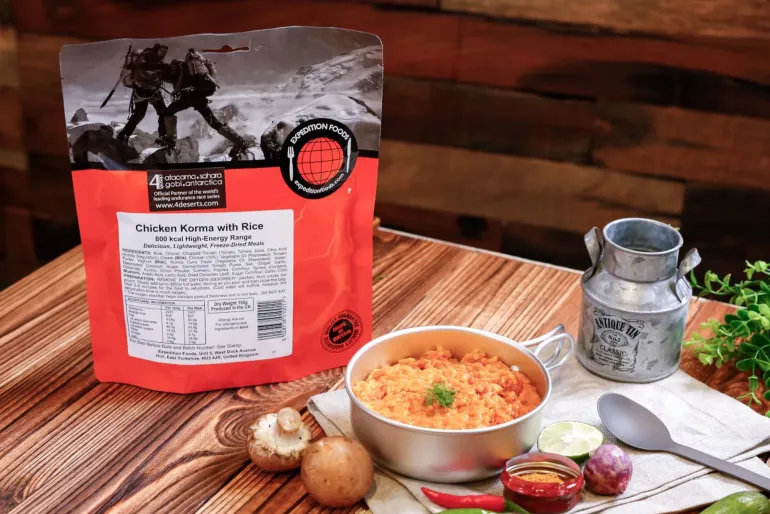 Expedition Foods Chicken Korma with Rice - 800kcal