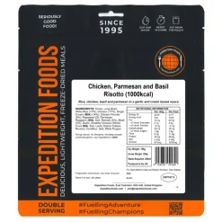 Expedition Foods Chicken Parmesan and Basil Risotto - 1000kcal