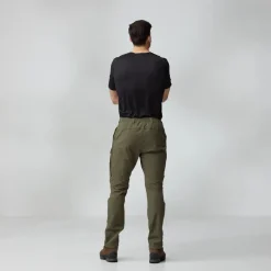 Fjallraven Mens Abisko Hybrid Trail Trousers - Black