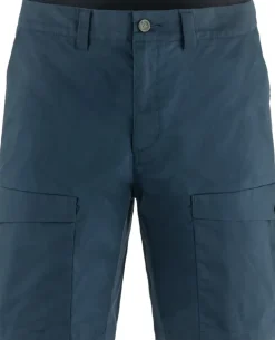 Fjallraven Mens Abisko Hybrid Trail Shorts - Navy