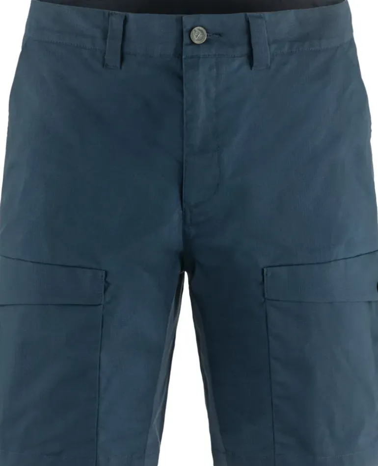 Fjallraven Mens Abisko Hybrid Trail Shorts - Navy