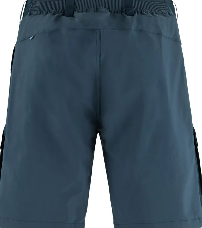 Fjallraven Mens Abisko Hybrid Trail Shorts - Navy