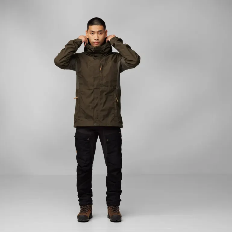 Fjallraven Mens Kaipak Jacket - Dark Olive