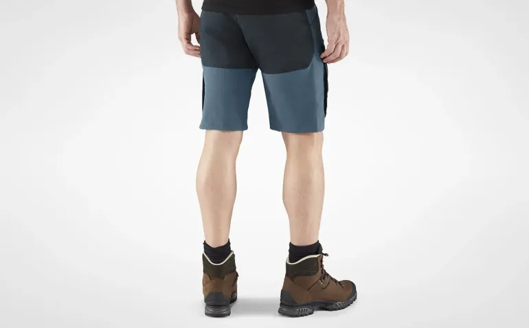 Fjallraven Mens Keb Shorts - Black-Stone Grey
