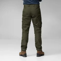 Fjallraven Mens Vidda Pro Trousers - Dark Grey-Black
