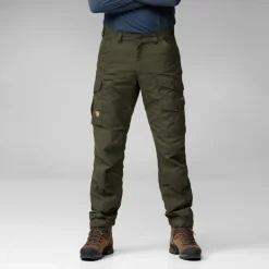 Fjallraven Mens Vidda Pro Trousers - Dark Grey-Black