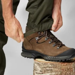 Fjallraven Mens Vidda Pro Trousers - Dark Olive-Black