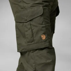 Fjallraven Mens Vidda Pro Trousers - Dark Olive-Black