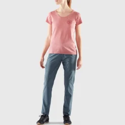 Fjallraven Womens 1960 Logo T-shirt - Mais Yellow