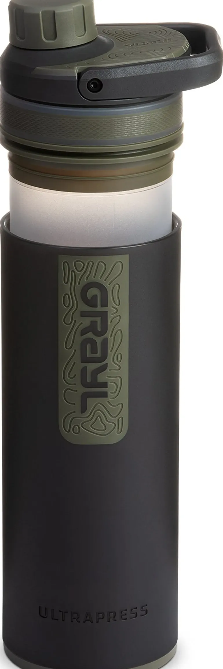 GRAYL UltraPress Purifier Bottle - Camp Black