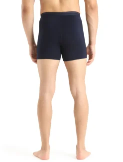 Icebreaker Mens Anatomica Boxers - Midnight Navy