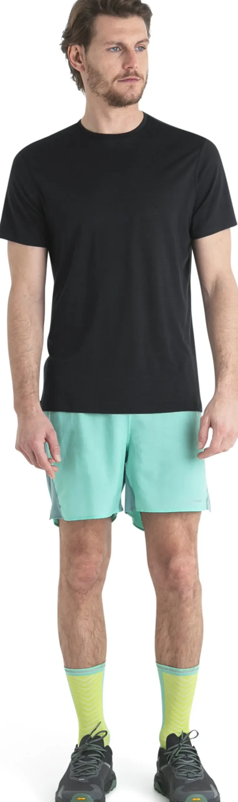 Icebreaker Mens Merino 125 Cool-Lite Sphere III SS Tee - Black
