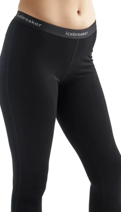 Icebreaker Womens 200 Oasis Leggings - Black