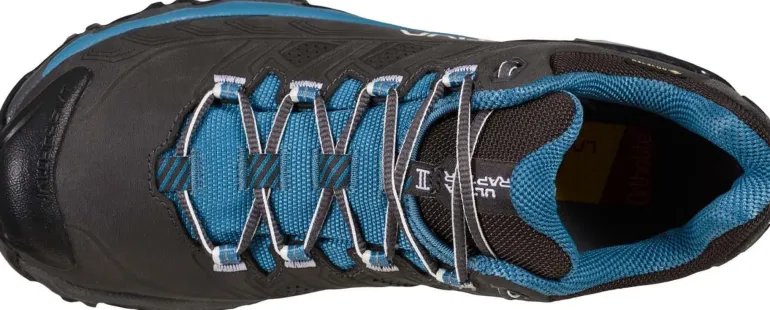 La Sportiva Womens Ultra Raptor II Leather GTX Shoes - Carbon-Atlantic