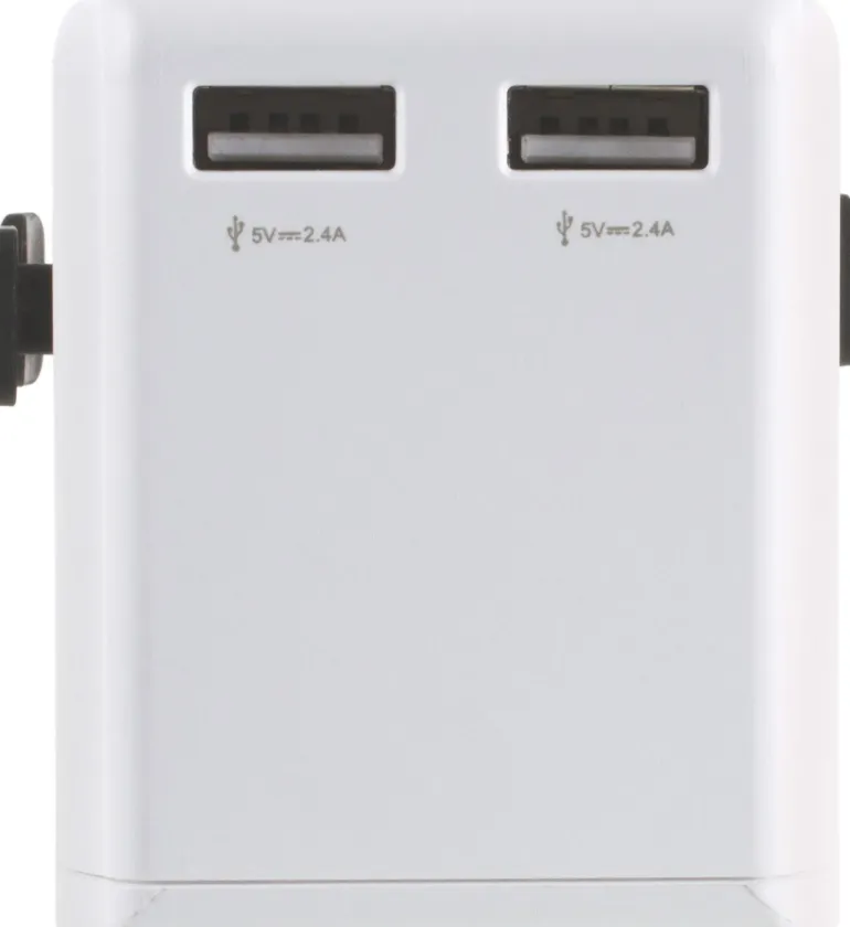 Lifeventure USB World Travel Adaptor
