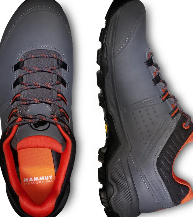 Mammut Mens Mercury IV Low GTX Shoes - Titanium-Hot Red