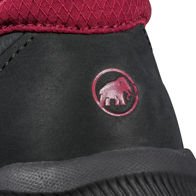 Mammut Womens Nova IV Mid GTX Boots - Black-Blood Red