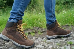 Meindl Mens Baltimore GTX Boot - Chestnut-Mustard Yellow