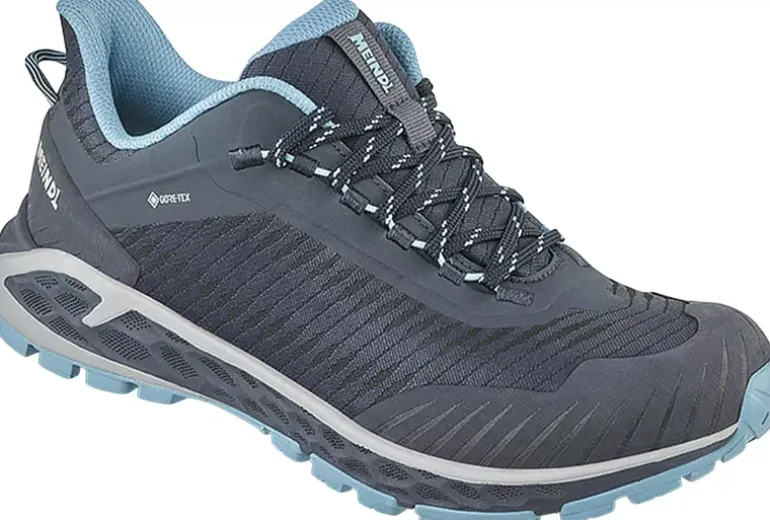 Meindl Womens Power Walker 4.2 Shoes - Navy-Azure