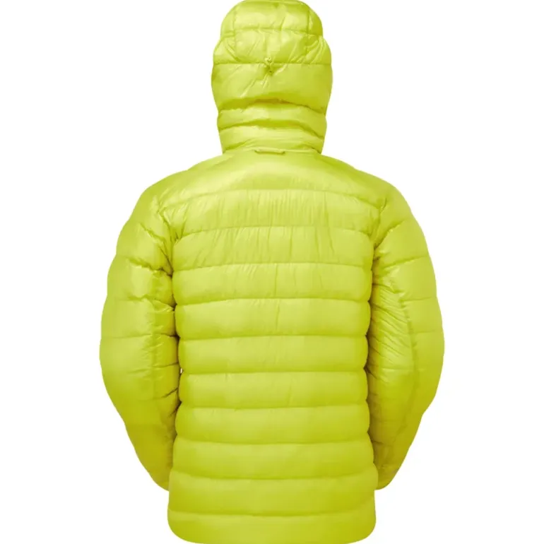 Montane Mens Alpine 850 Hooded Down Jacket - Citrus Spring