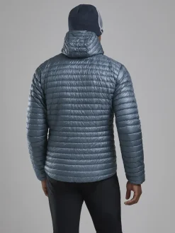 Montane Mens Alpine 850 Nano Hoodie - Stone Blue