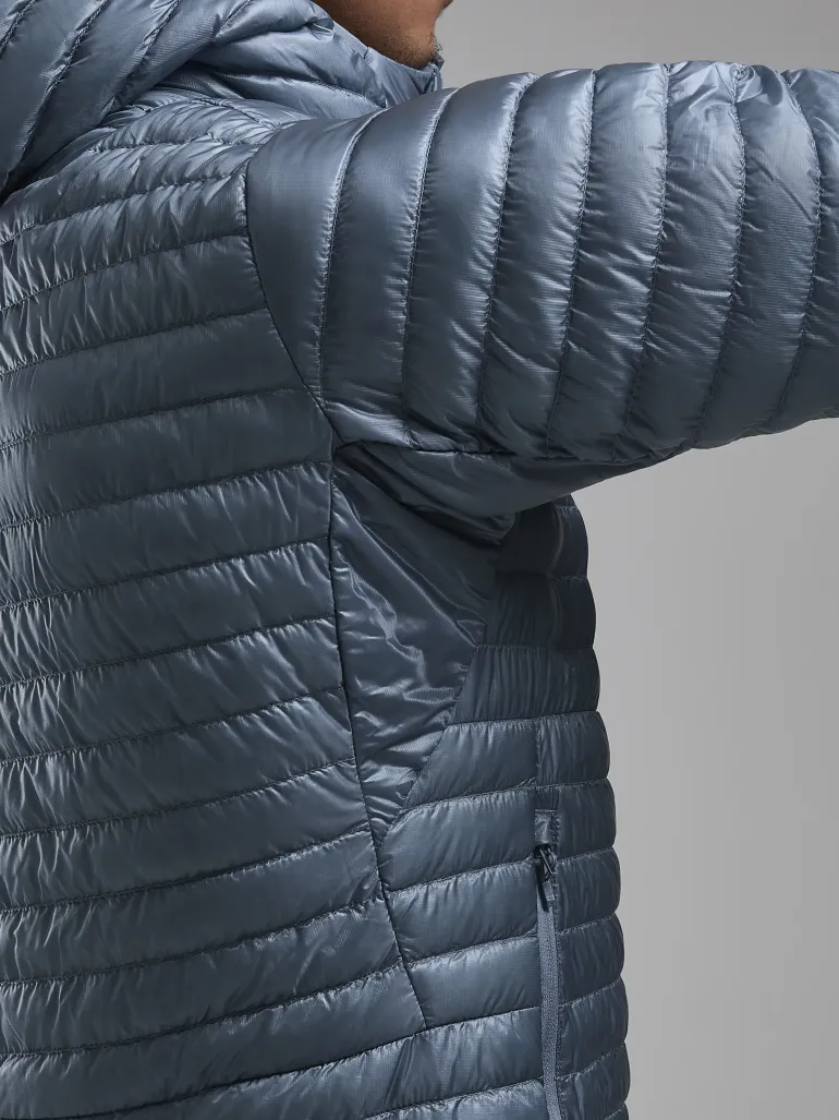 Montane Mens Alpine 850 Nano Hoodie - Stone Blue