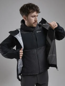 Montane Mens Caldus XT Hoodie - Midnight Grey