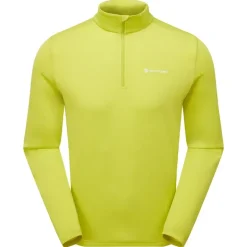 Montane Mens Dart Zip Neck - Citrus Spring
