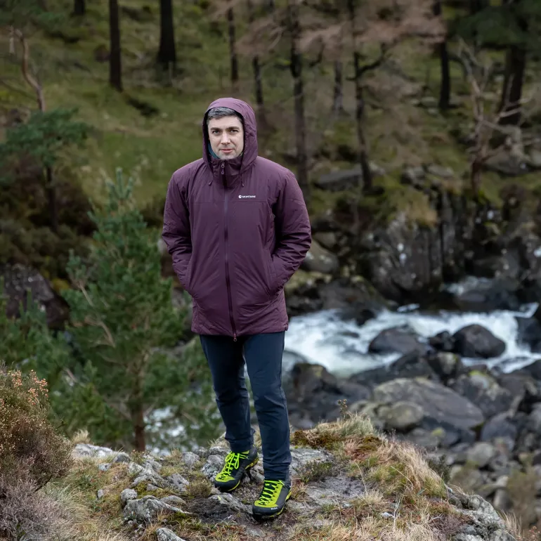 Montane Mens Duality Jacket - Dark Garnet