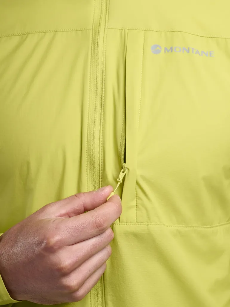 Montane Mens Featherlite Jacket - Citrus Spring
