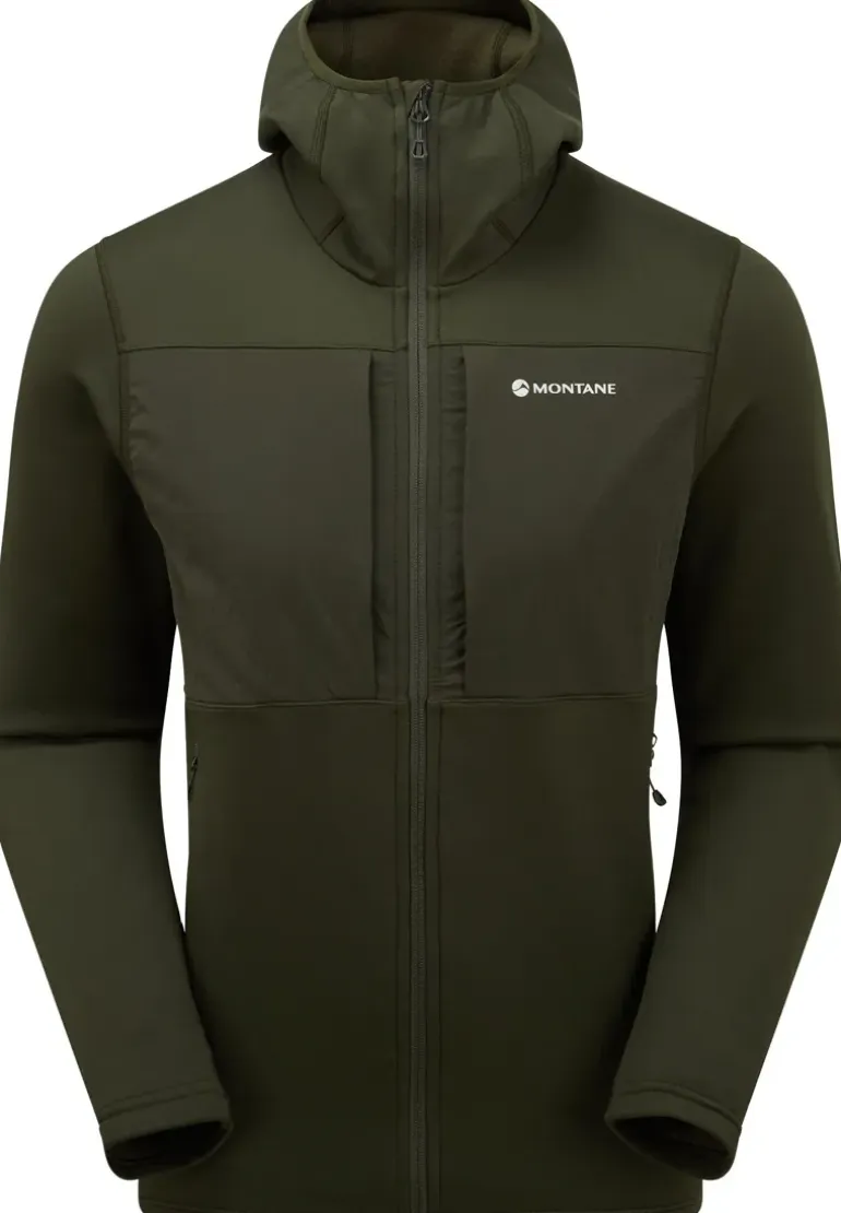 Montane Mens Fury XT Hoodie - Oak Green