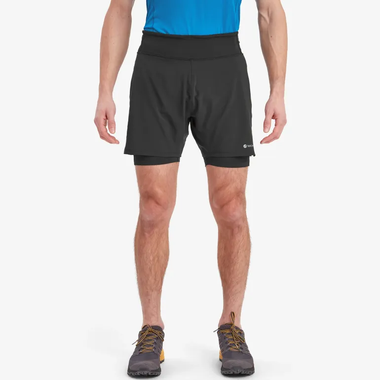 Montane Mens Slipstream Twin Skin Shorts - Black