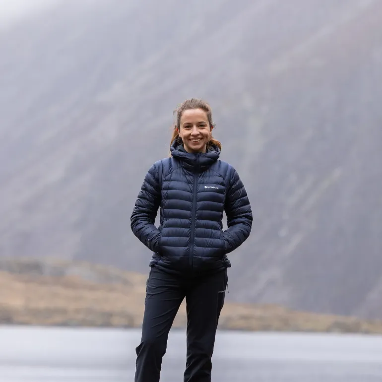 Montane Womens Anti-Freeze Hoodie - Eclipse Blue